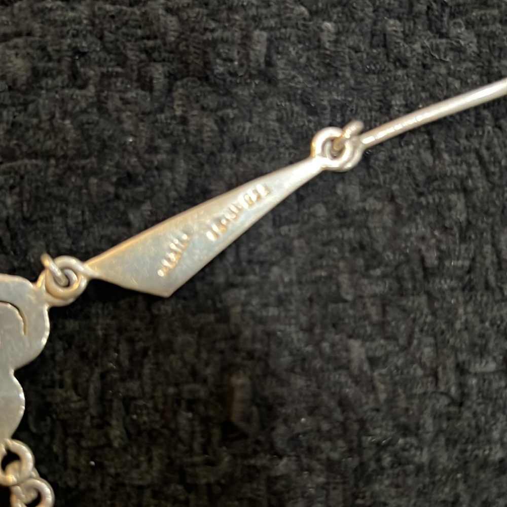 Solid Sterling Silver Necklace - image 4